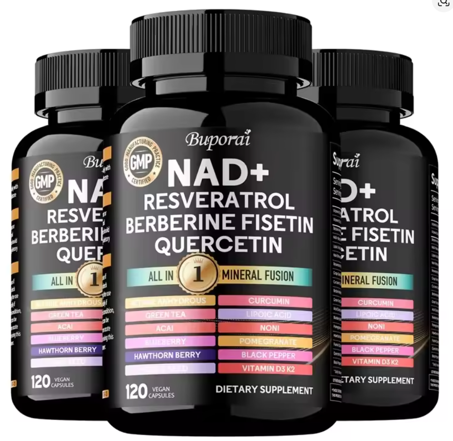 Buporai NAD+ & Resveratrol - One-Stop Health!