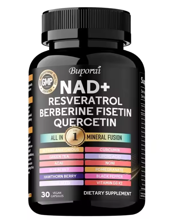 Buporai NAD+ & Resveratrol - One-Stop Health!