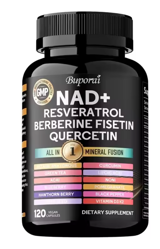 Buporai NAD+ & Resveratrol - One-Stop Health!