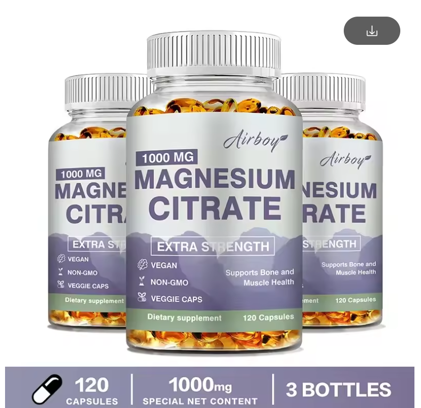 Airboy Magnesium Citrate - Sleep Soundly!