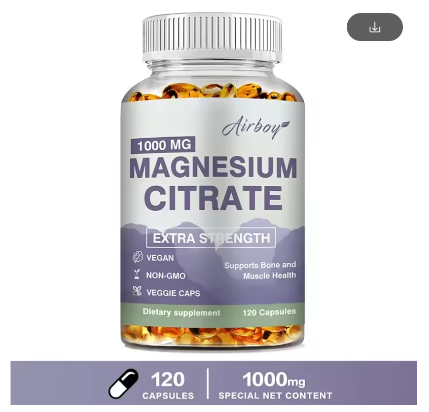 Airboy Magnesium Citrate - Sleep Soundly!