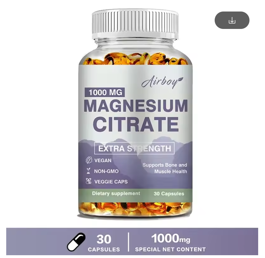 Airboy Magnesium Citrate - Sleep Soundly!
