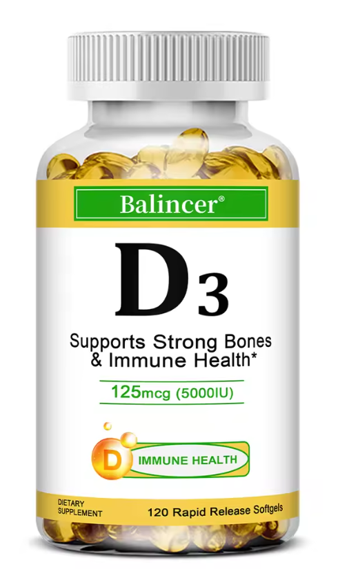 Balincer D3 5000 IU - Boost Immunity & Bones!