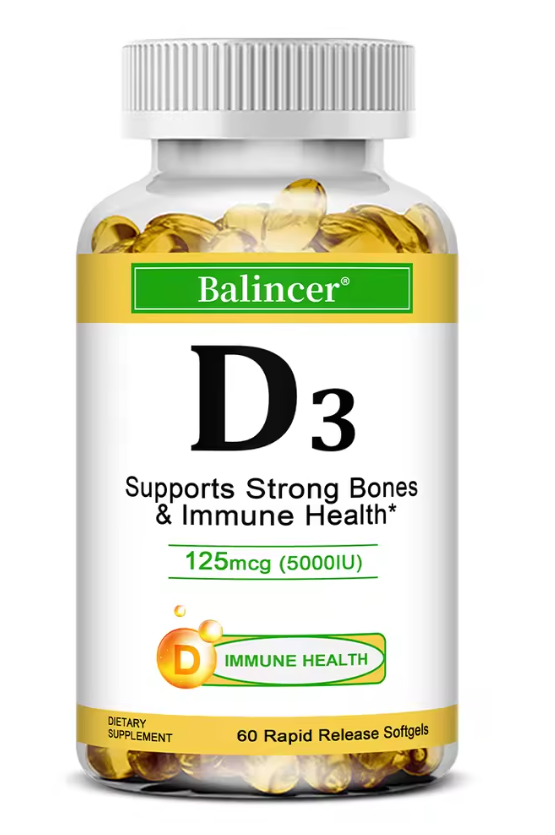 Balincer D3 5000 IU - Boost Immunity & Bones!