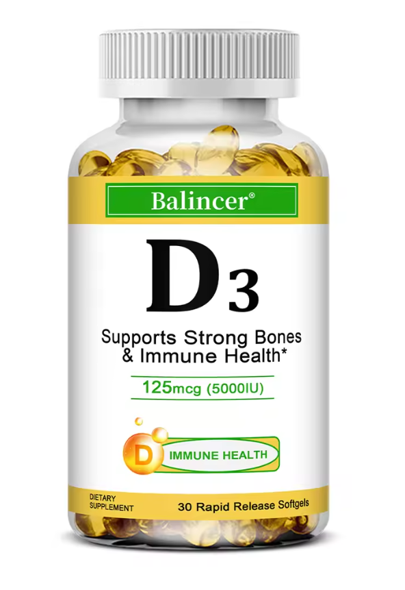 Balincer D3 5000 IU - Boost Immunity & Bones!