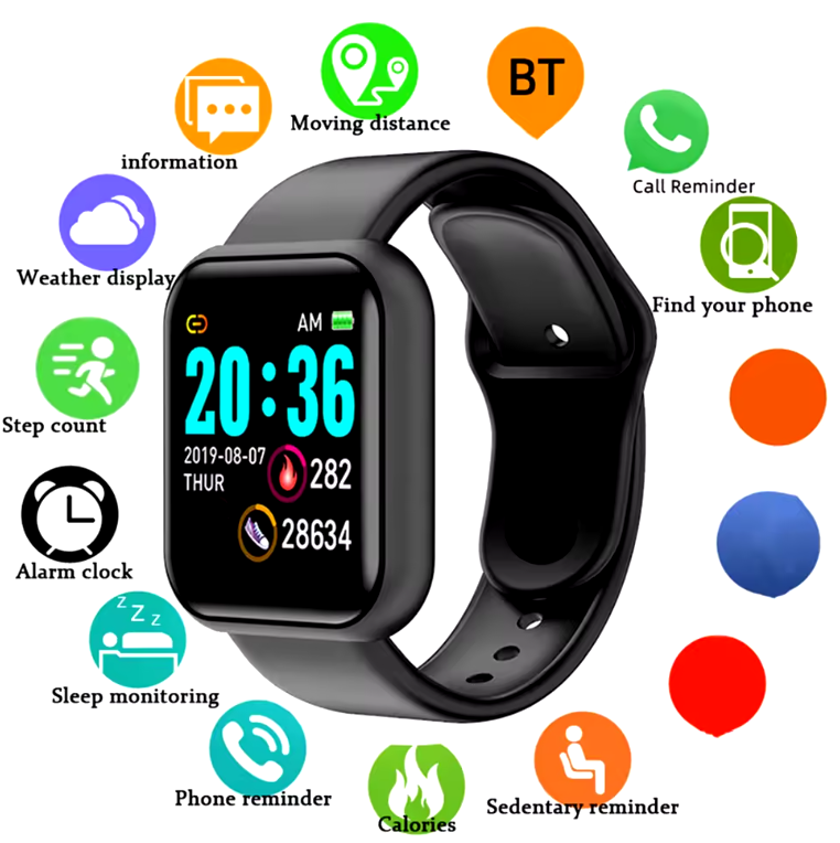 Smartwatch for Active Lifestyles - Stay Fit & Connected!