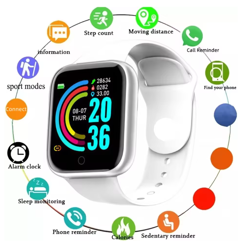 Smartwatch for Active Lifestyles - Stay Fit & Connected!