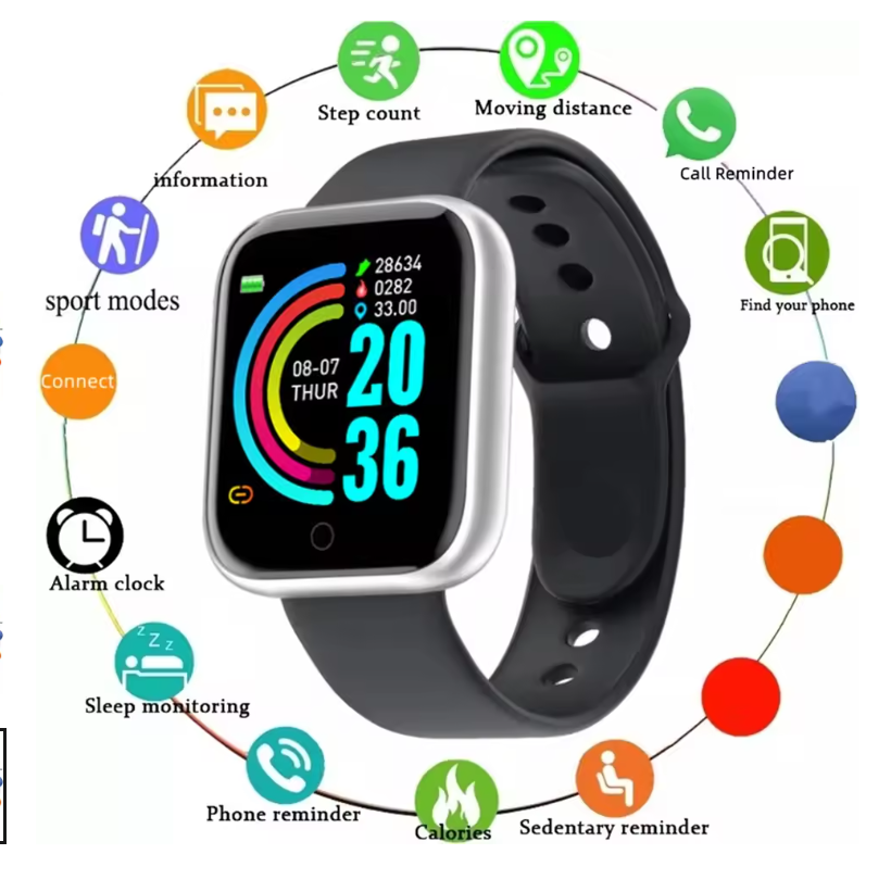 Smartwatch for Active Lifestyles - Stay Fit & Connected!